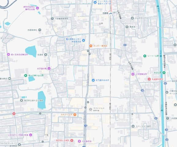 29(土)30(日)現地案内可能！　香芝市上中　の地図