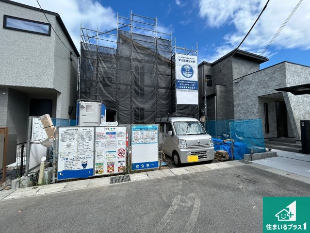 ●19(土)～23(水)現地案内可能！　香芝市上中　の外観|建築中ですが現地を見ると分かる事もございますので、ぜひ一度現地をご覧ください。