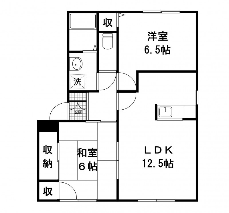 コンフォールＡの間取り