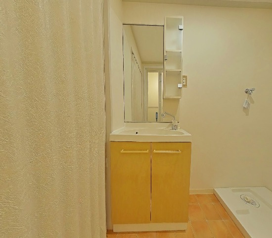 ハイツ山田南の独立洗面台