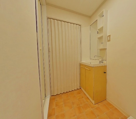 ハイツ山田南の洗面所