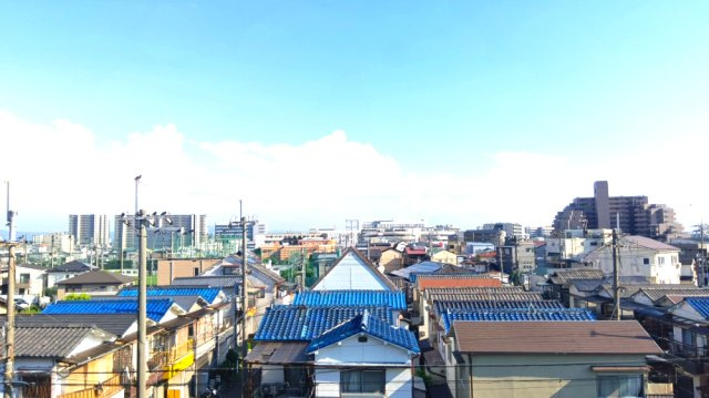 ハイツ山田南の展望|ベランダからの眺望です
