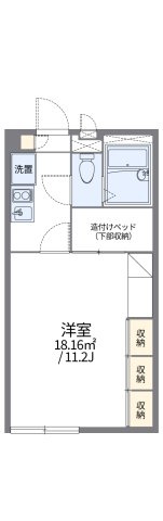 【間取り】 | レオパレスエスポアール２番館