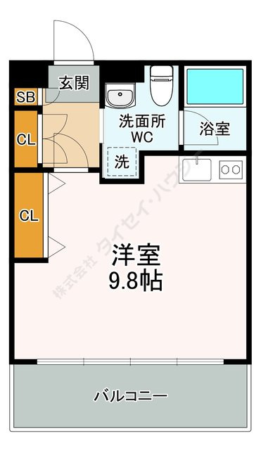 サウンド竹ノ塚ビルの間取り