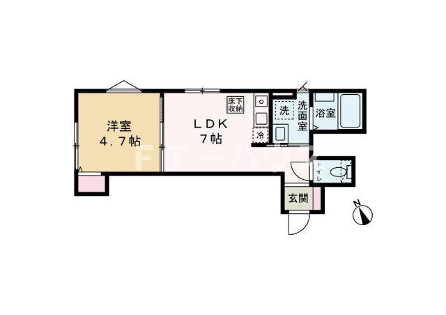 明和レジデンスの間取り