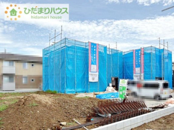 【外観】 | 常総市水海道諏訪町第3　新築戸建　3号棟 | お客様をお待たせする事は、御座いません！！
当日のご見学は勿論、いつでも見れます☆彡