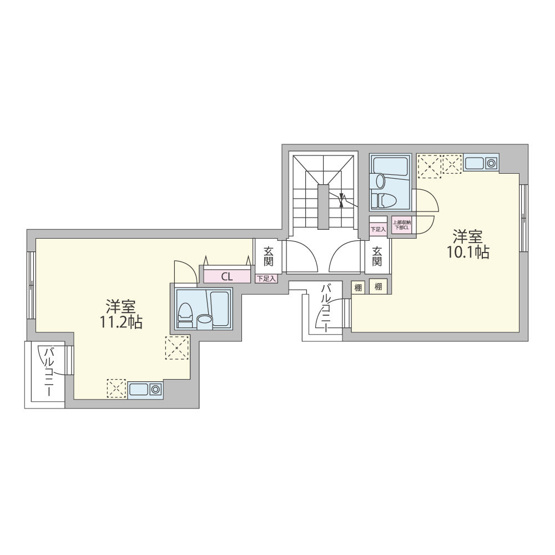 【間取り】 | Amax梅島