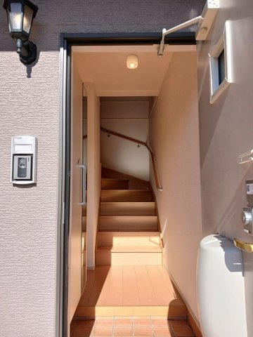 シャンド．ソレイユの玄関