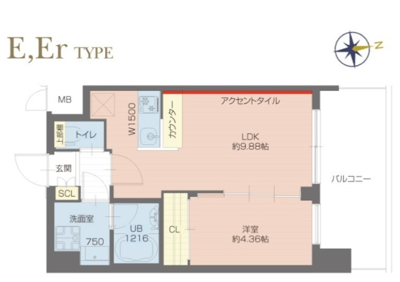 プレジオ塚本ASIANの間取り