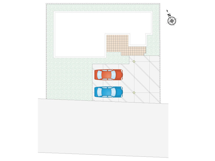 【区画図】小山市大字乙女3号棟(全3区画)■ファイブイズホーム■
