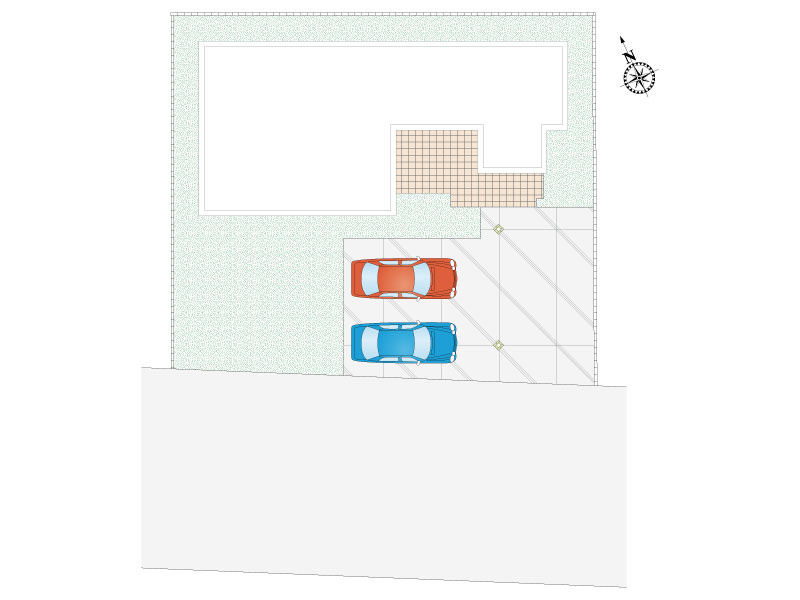 【区画図】小山市大字乙女3号棟(全3区画)■ファイブイズホーム■
