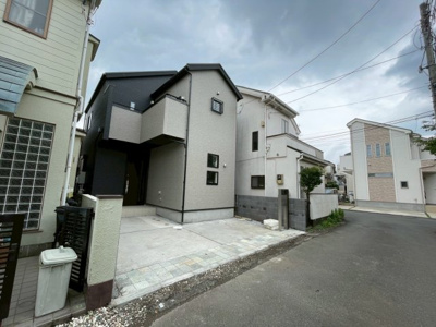 【前面道路含む現地写真】 | 立川市栄町2丁目　新築戸建　【全1棟】