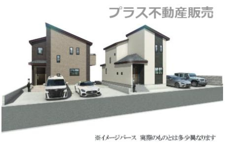 【外観】 | 福岡市南区柏原6丁目　B号棟（全2棟）【仲介手数料無料・0円】 | 建築中の物件は、お近くのモデルハウスも一緒にご覧頂けます。