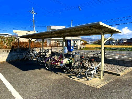 【その他】 | レオパレス紀北なかじま | 屋根付き駐輪場
