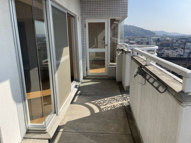 シャトーブランシェのバルコニー