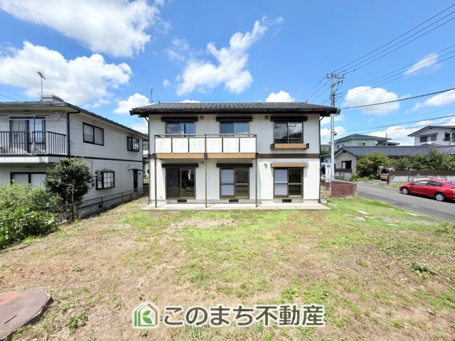 KEM日光市猪倉1期　中古戸建の庭|大きなお庭でご家族や友人を招いてＢＢＱもできますね！お子様の水遊びにもぴったりです☆