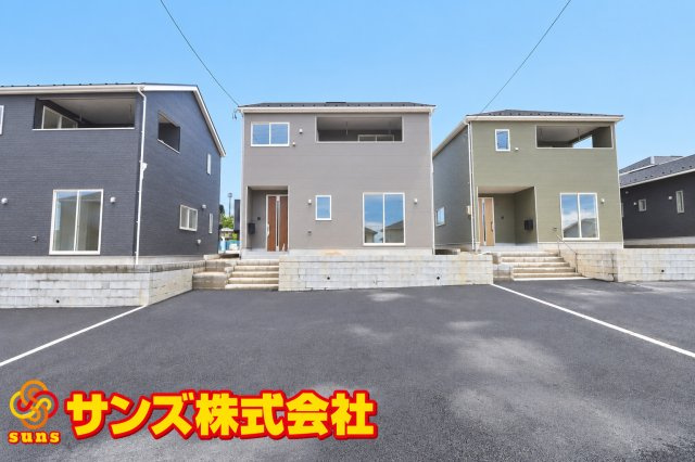 郡山市田村町東山１丁目第1　　　３号棟　　　守山小学校、守山中学区の外観|南側から見た外観