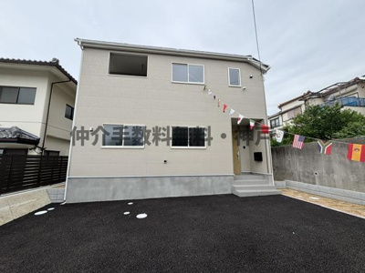 【外観】 | 神戸市西区池上5丁目 　新築戸建2号棟　仲介手数料無料！ | 建物外観を気になさる方へ、見た目の良い物件です