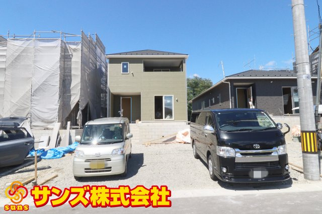 郡山市田村町東山１丁目第1　　　４号棟　　　守山小学校、守山中学区の外観|南側から見た外観