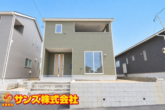 郡山市田村町東山１丁目第1　　　４号棟　　　守山小学校、守山中学区の外観|南側から見た外観♪