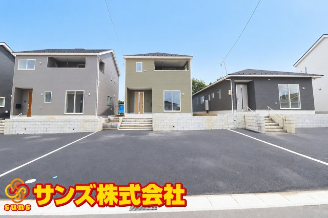 郡山市田村町東山１丁目第1　　　４号棟　　　守山小学校、守山中学区の外観|南側から見た外観
