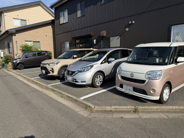 トピアⅢの駐車場