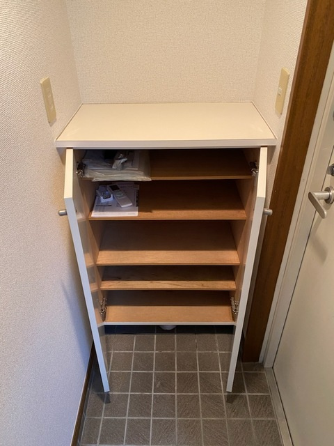 中田ビルの収納|下駄箱