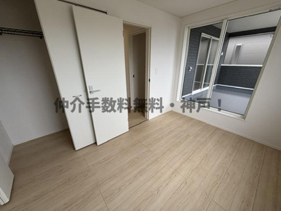 【洋室】 | 神戸市西区池上5丁目 　新築戸建3号棟　仲介手数料無料！ | 洋室です
