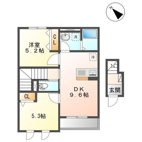 【間取り】 | ルナフェリーチェ