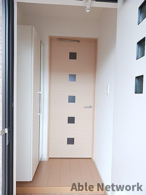 グレイスフルBの玄関|シューズボックス付き