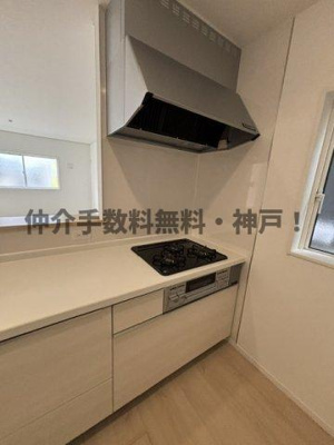 【キッチン】 | 神戸市西区池上5丁目 　新築戸建4号棟　仲介手数料無料！ | キッチンです