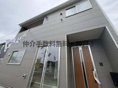 【外観】 | 神戸市西区池上5丁目 　新築戸建4号棟　仲介手数料無料！ | 外観もきれいです