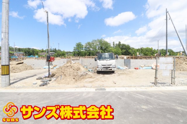 郡山市田村町東山１丁目第1　　　５号棟　　　守山小学校、守山中学区の外観|南側から見た外観