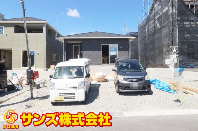 郡山市田村町東山１丁目第1　　　５号棟　　　守山小学校、守山中学区の外観|南側から見た外観
