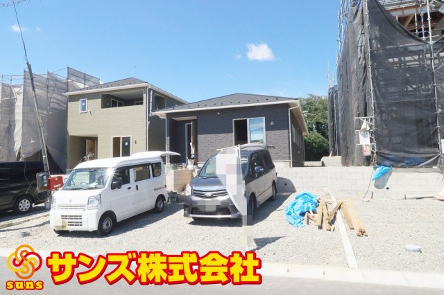 郡山市田村町東山１丁目第1　　　５号棟　　　守山小学校、守山中学区の外観|南東側から見た外観