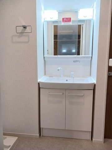 プティパニエ　Ｂの洗面所|広い洗面スペース