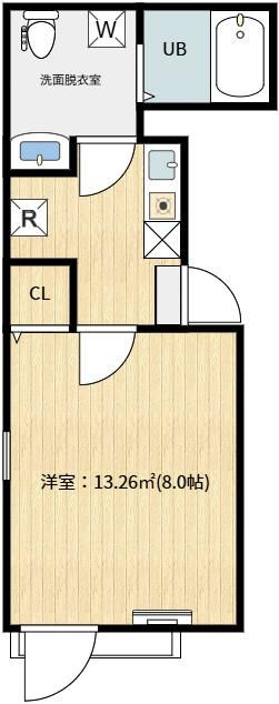 ヴェール立花の間取り