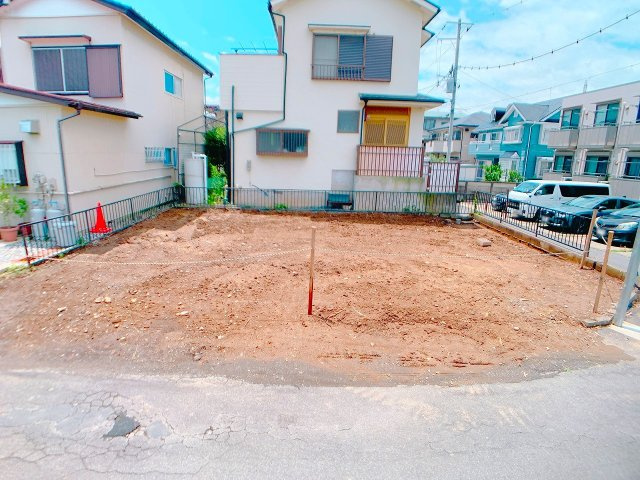 【外観】 | ◇◆平塚市長持 売地◆◇ | 前面道路と高低差がないのでバリアフリーな家を建築しやすいです！
