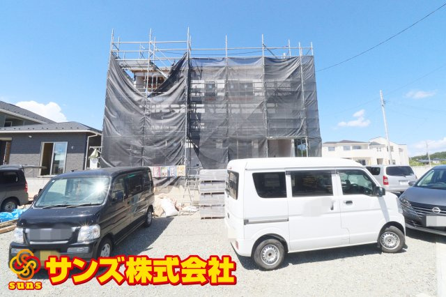 郡山市田村町東山１丁目第1　　　６号棟　　　守山小学校、守山中学区の外観|南側から見た外観