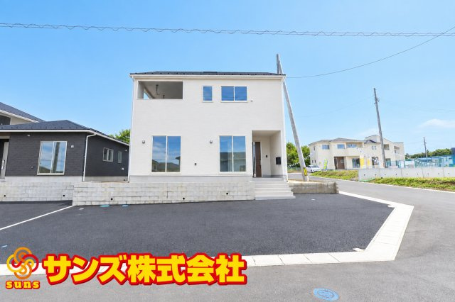 郡山市田村町東山１丁目第1　　　６号棟　　　守山小学校、守山中学区の外観|南側から見た外観