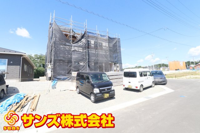 郡山市田村町東山１丁目第1　　　６号棟　　　守山小学校、守山中学区の外観|南西側から見た外観