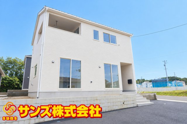 郡山市田村町東山１丁目第1　　　６号棟　　　守山小学校、守山中学区の外観|南西側から見た外観♪