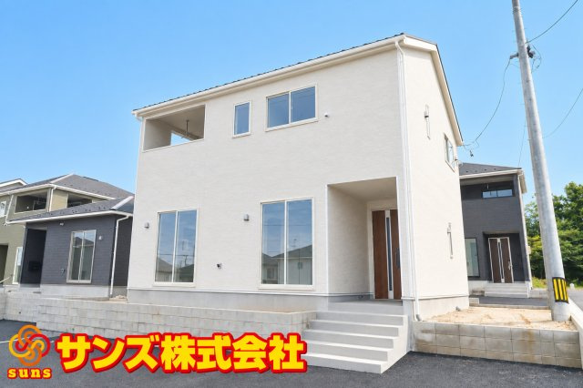 郡山市田村町東山１丁目第1　　　６号棟　　　守山小学校、守山中学区の外観|南東側から見た外観