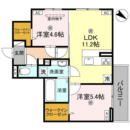 【間取り】 | 秀豊5号館