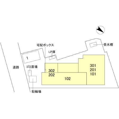 【区画図】 | 秀豊5号館