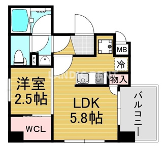 【間取り】 | アルティザ大橋駅前