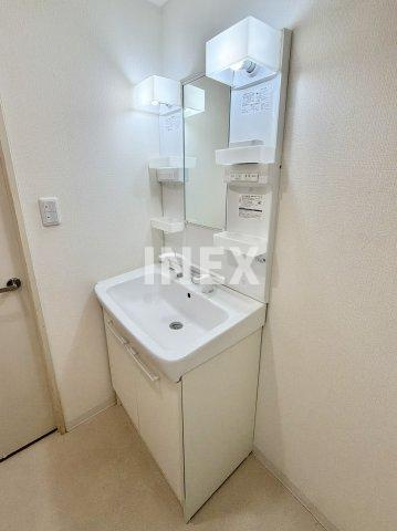 横浜市港北区大豆戸町の賃貸マンションの洗面所
