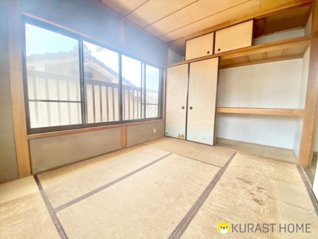 京都市伏見区竹田七瀬川町　中古戸建の和室|和室3階6帖