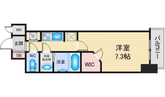 【間取り】 | S-RESIDENCE浅間町駅前axial | 略図の為、現状優先