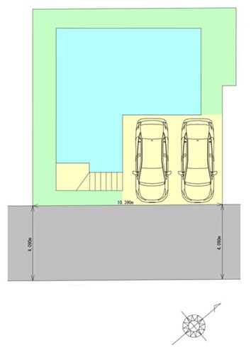 藤沢市辻堂太平台1丁目　新築戸建の区画図|区画図